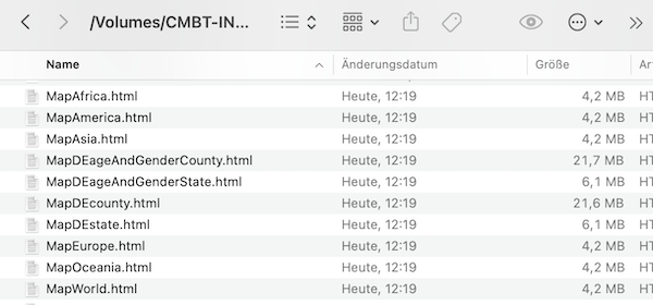 ‘Generated maps’