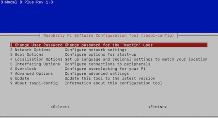 raspi-config